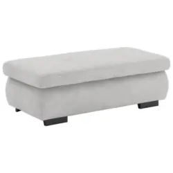 Hocker in Textil Creme