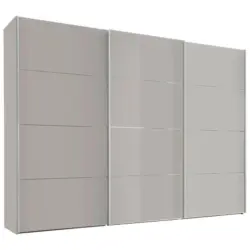 Schwebet&uuml;renschrank in Sandfarben