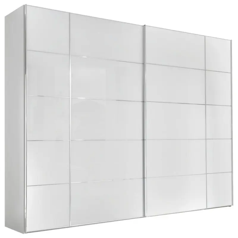 Schwebet&uuml;renschrank in Wei&szlig;