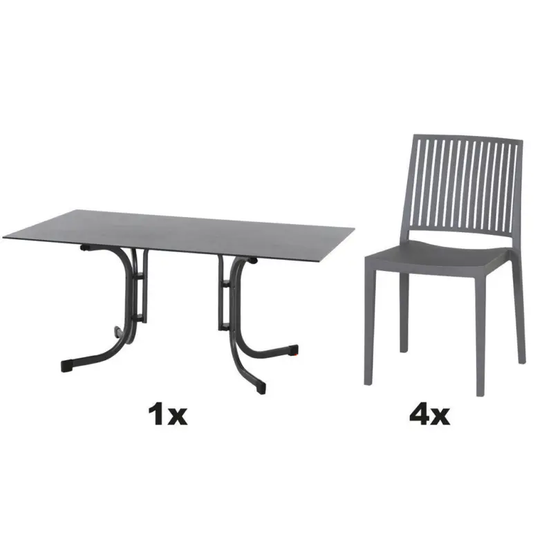 Gartengarnitur 5-teilig