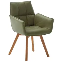 Armlehnstuhl Lederauswahl, Typenauswahl, Gestellauswahl, Sitzfl&auml;che 180&deg; drehbar Echtleder