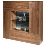 XXXLutz Lauterach - Ihr M&ouml;belhaus bei Bregenz Highboard Nussbaumfarben 128/131,5/42,8 cm