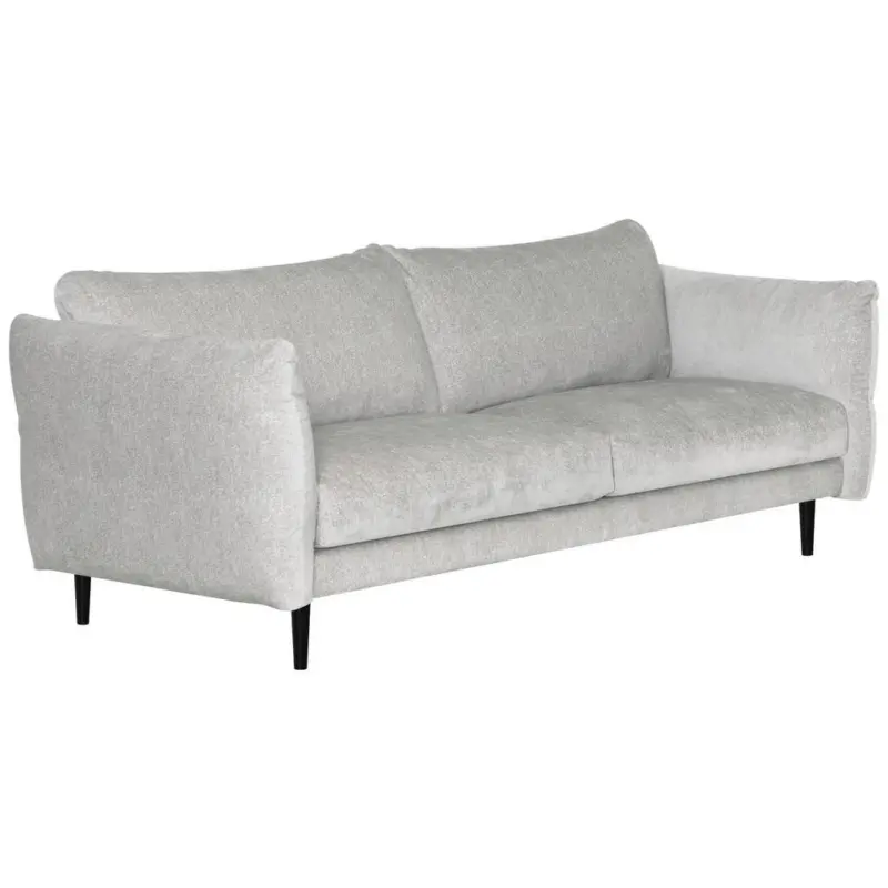 3,5-Sitzer Ortona in Chenille Hellgrau