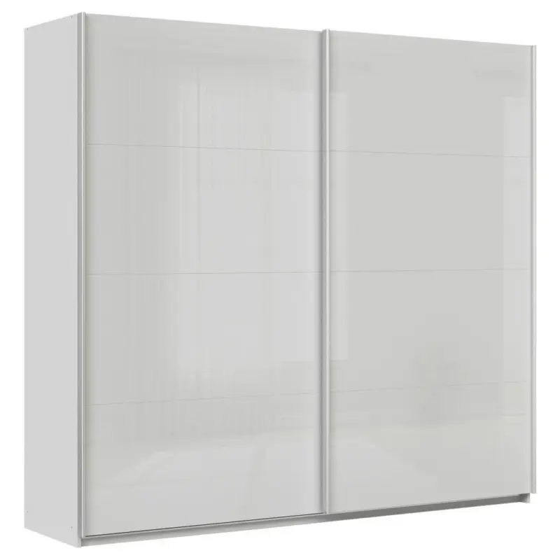 Schwebet&uuml;renschrank in Seidengrau