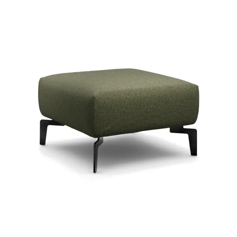 Hocker in Textil Waldgr&uuml;n