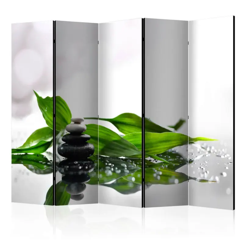Paravent doppeltseitig mit 5 Fl&uuml;gel