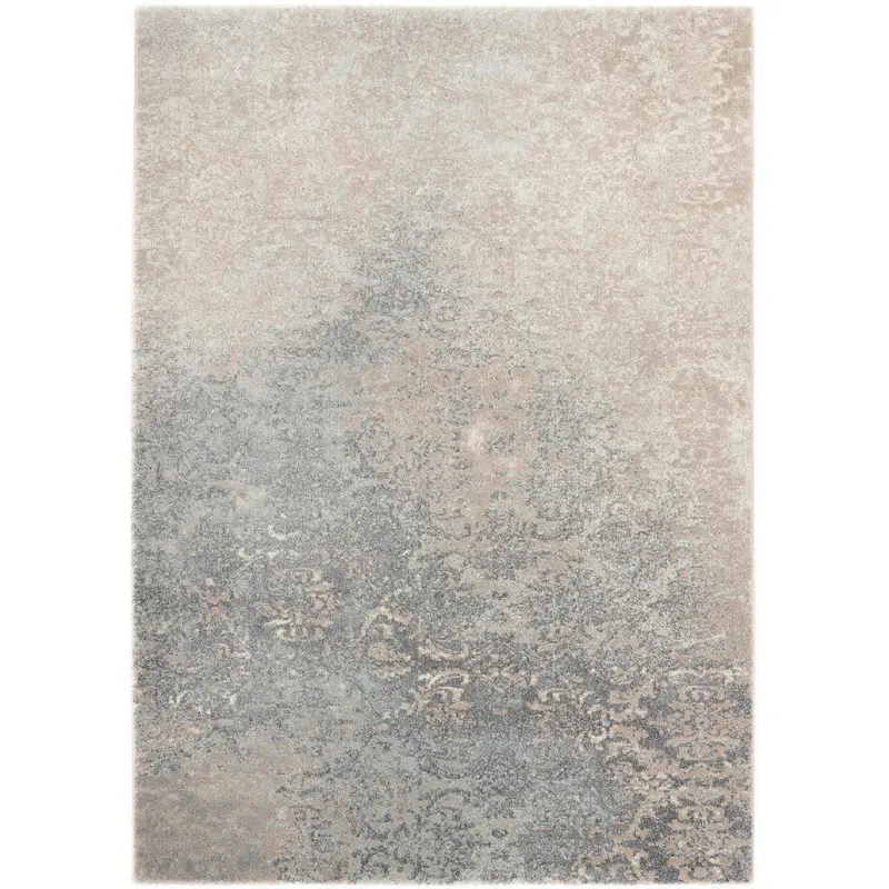 Vintage-Teppich 200/290 cm Palermo Braun, T&uuml;rkis