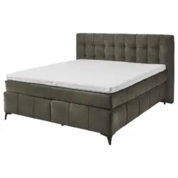 Boxspringbett 180/200 cm in Dunkelbraun