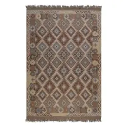 Handwebteppich 300/400 cm Migny Multicolor