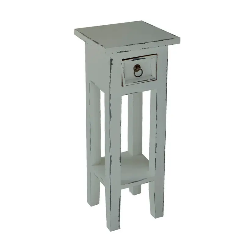 Beistelltisch in Holz 25/25/67 cm