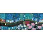 XXXLutz Lauterach - Ihr M&ouml;belhaus bei Bregenz L&auml;ufer 75/190 cm Stadt in Blau Blau, Multicolor