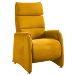 XXXLutz Lauterach - Ihr M&ouml;belhaus bei Bregenz Fernsehsessel in Flachgewebe Senfgelb