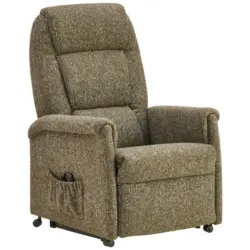 Fernsehsessel in Flachgewebe Gr&uuml;n