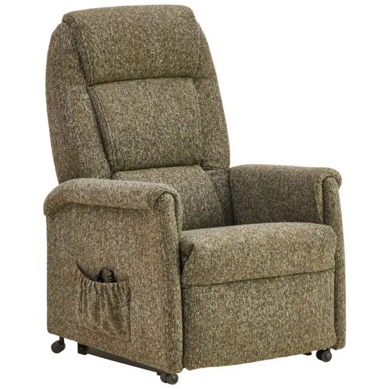 Fernsehsessel in Flachgewebe Gr&uuml;n