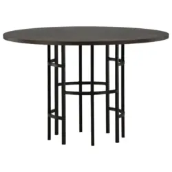 Esstisch in Holz, Metall 115/115/74 cm