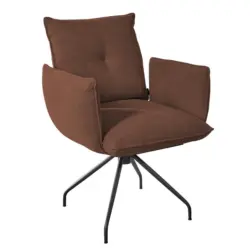 Armlehnstuhl Lederauswahl, Stoffauswahl, Sitzfl&auml;che 360&deg; drehbar, inklusive Armlehnen, automatische R&uuml;ckholfunktion Struktur