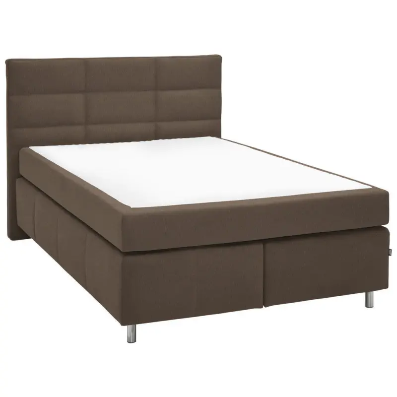 Boxspringbett 140/200 cm in Braun