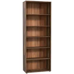 Regal 73,7/197,5/34,8 cm Dunkelbraun, Graubraun