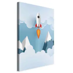 Leinwandbild Abstraktes, Kinder 40/60/1.2 cm