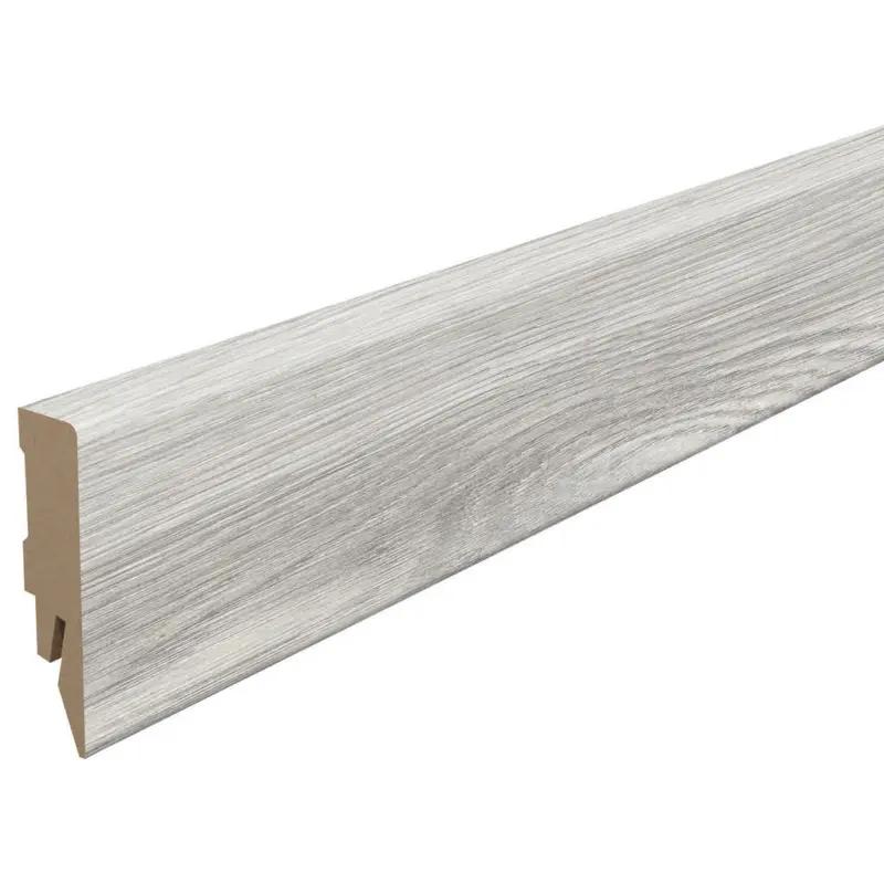 Sockelleiste Eiche hellgrau Hellgrau
