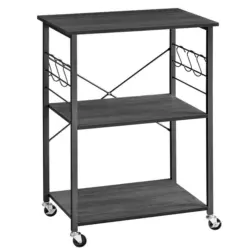 Servierwagen in Schwarz