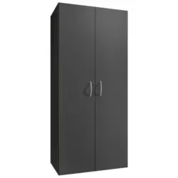 Mehrzweckschrank 80/185/40 cm in Graphitfarben