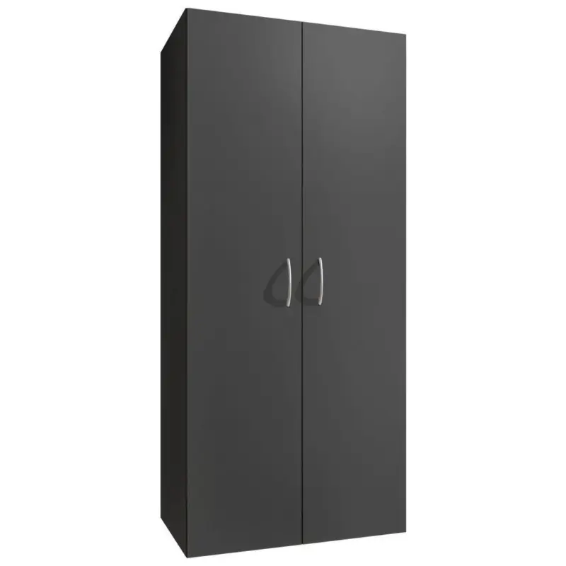 Mehrzweckschrank 80/185/40 cm in Graphitfarben