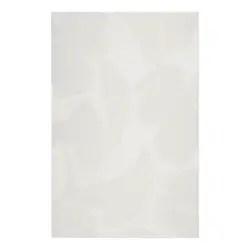 Flachwebeteppich 200/200 cm Sara Creme, Wei&szlig;