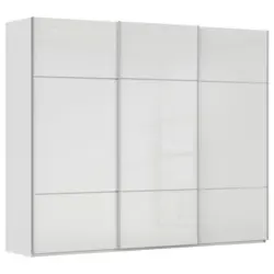 Schwebet&uuml;renschrank in Wei&szlig;