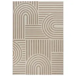 Outdoorteppich 140/200 cm Berlin Beige