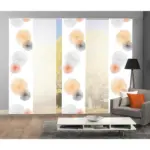 XXXLutz Lauterach - Ihr M&ouml;belhaus bei Bregenz Fl&auml;chenvorhang Rawlins, 5-Tlg. in Orange blickdicht