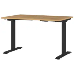 Schreibtisch h&ouml;henverstellbar, in verschiedenen Holz-Dekoren erh&auml;ltlich