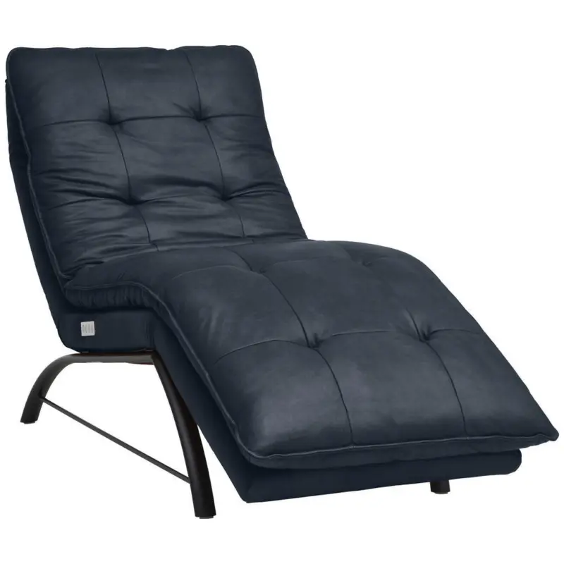 Liege in Echtleder Dunkelblau