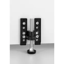 K&uuml;chenblock 360 cm in Wei&szlig;, Eiche Wotan