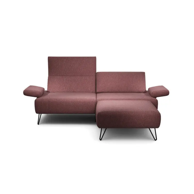 2,5-Sitzer Cosy in Chenille Rot