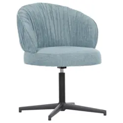 Stuhl Sitzfl&auml;che 360&deg; drehbar Flachgewebe