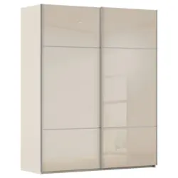 Schwebet&uuml;renschrank in Champagner