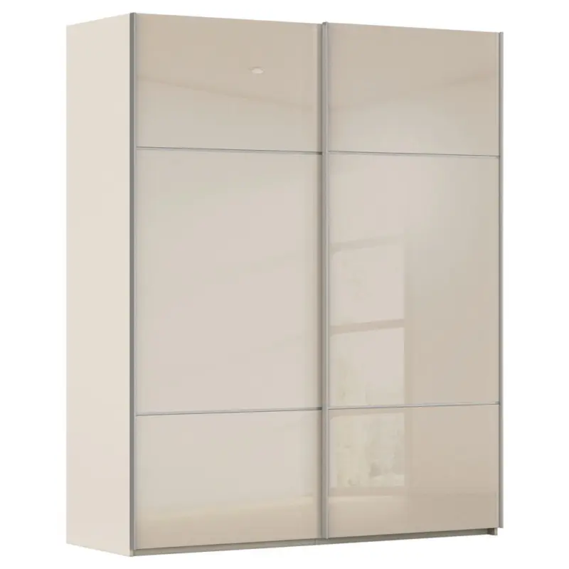 Schwebet&uuml;renschrank in Champagner