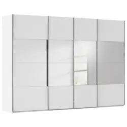 Schwebet&uuml;renschrank in Wei&szlig;