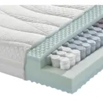 XXXLutz Lauterach - Ihr M&ouml;belhaus bei Bregenz Taschenfederkernmatratze 1 Four ME, Modell 3 180/200 cm H&ouml;he ca. 22 cm