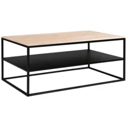 Couchtisch in Metall 100/60/41,5 cm