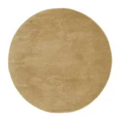 Webteppich 120 cm Gelb