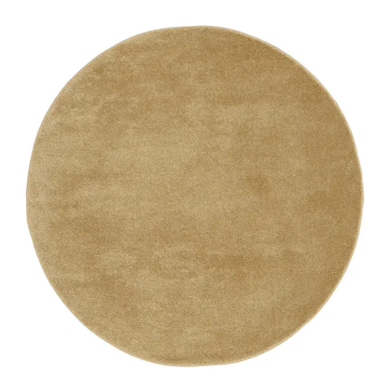 Webteppich 120 cm Gelb