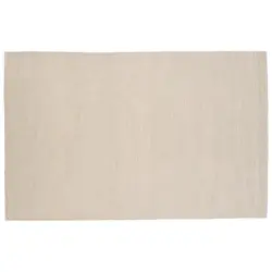 Flachwebeteppich 160/230 cm Wei&szlig;