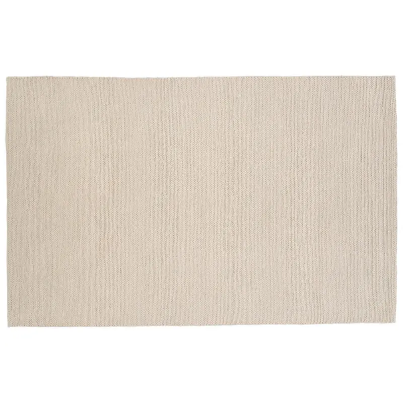 Flachwebeteppich 160/230 cm Wei&szlig;