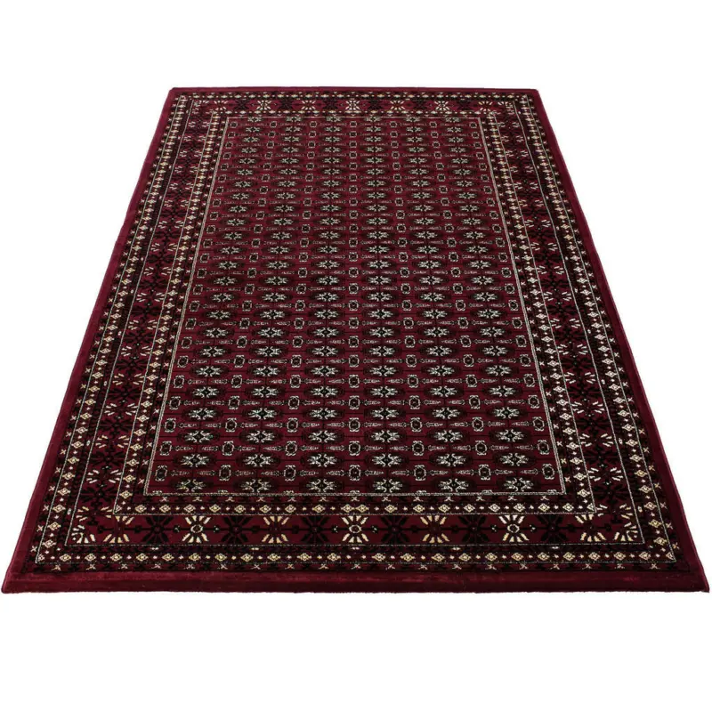 Webteppich 120/170 cm Marrakesh Dunkelrot