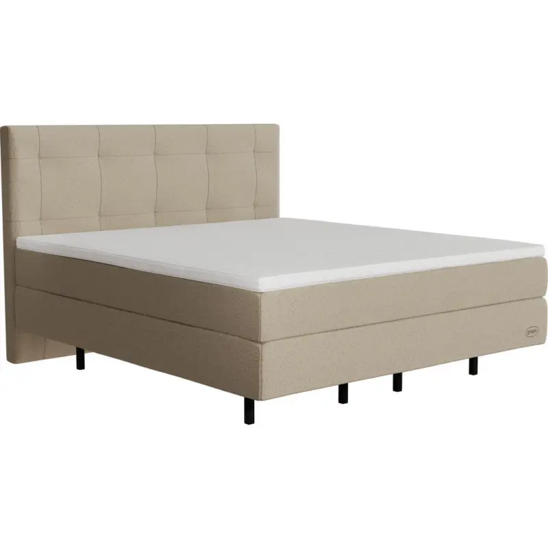 Boxspringbett 180/200 cm in Sandfarben