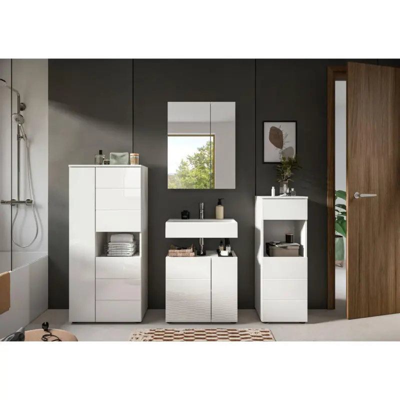 Badezimmer 4-teilig in 158 cm