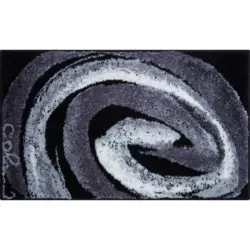 Badteppich Grau 60/100 cm