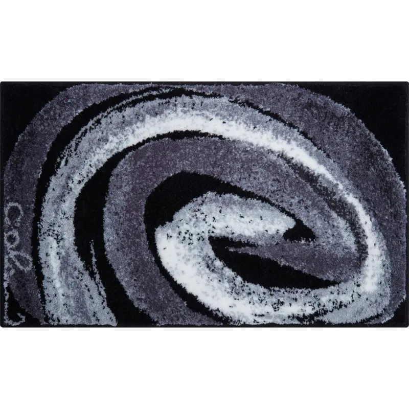 Badteppich Grau 60/100 cm